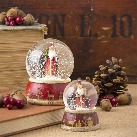 antique snow globes christmas|traditional christmas snow globes.